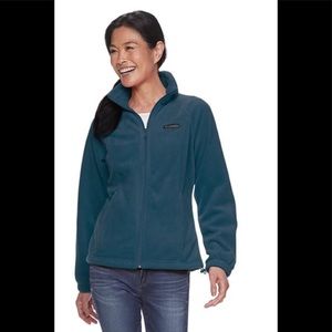 Dusty Blue Columbia zip up